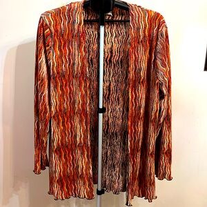 Matana Brown/Orange Kimono